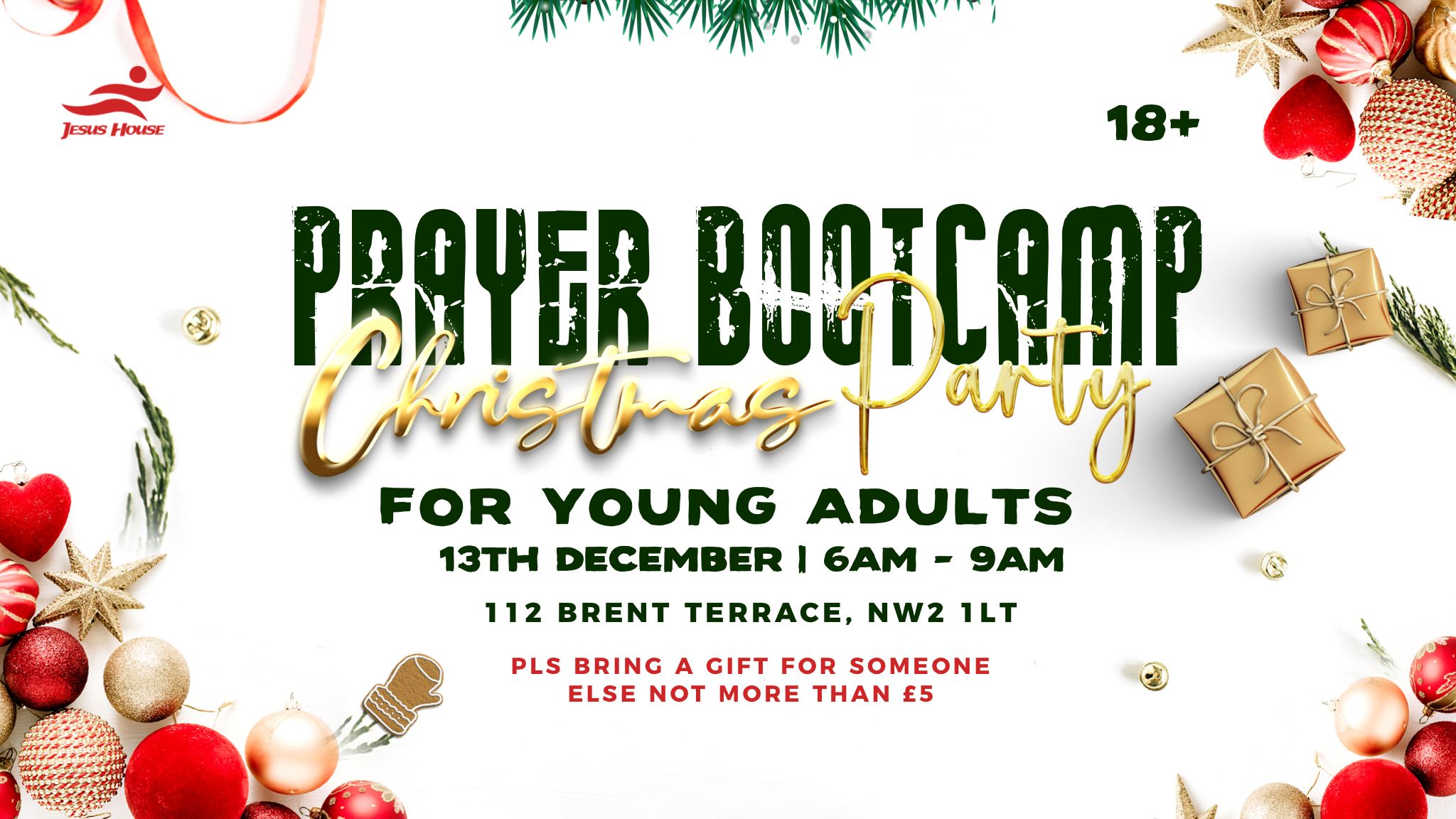 prayer bootcamp christmas graphic