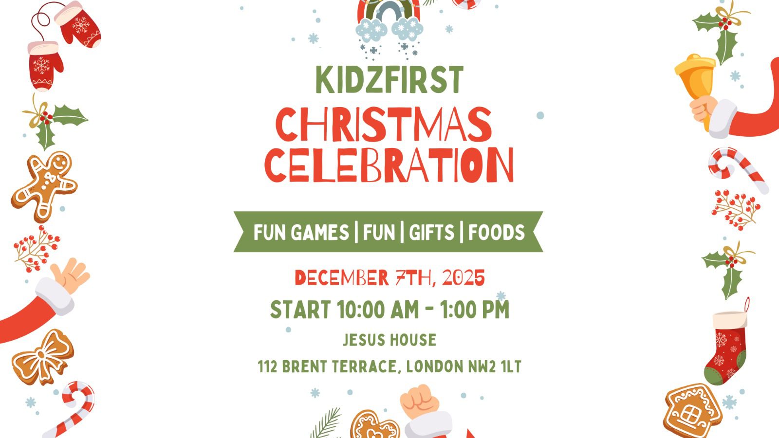 kidz first childrens party