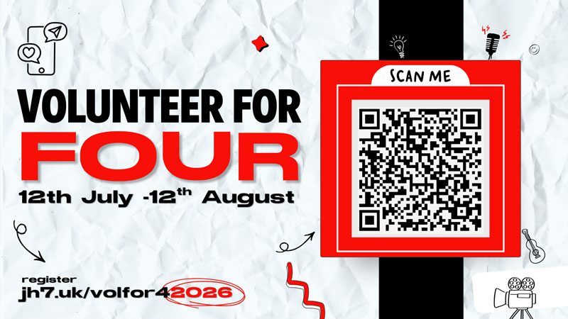 volunteer for 4